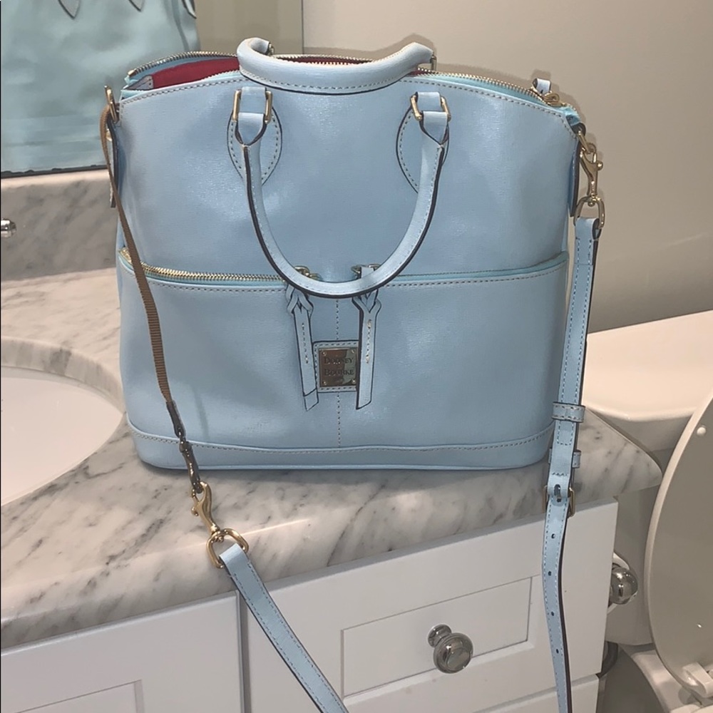 Dooney and Bourke blue bag